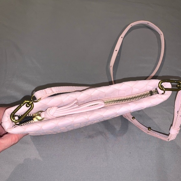 Madewell The Woven Puff Crossbody Bag Leather Addition - Picture 3 of 8